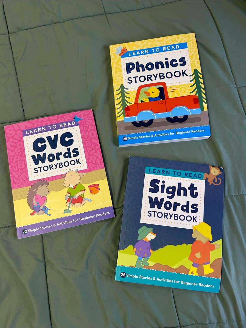 Learn to Read Storybook Set - Phonics, CVC Words, Sight Words
